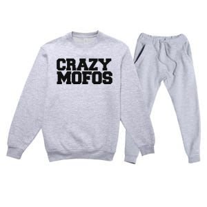 Crazy Mofos Premium Crewneck Sweatsuit Set