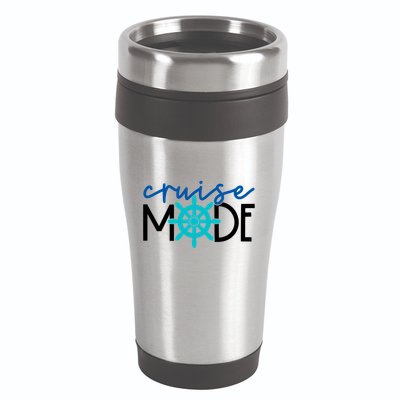 Cruise Mode Cruise Ship Yacht Summertime Vacation Sea Summer Gift 16oz Travel Tumbler