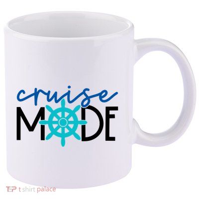 Cruise Mode Cruise Ship Yacht Summertime Vacation Sea Summer Gift 11oz C Handle Ceramic Mug