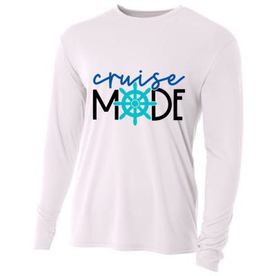Cruise Mode Cruise Ship Yacht Summertime Vacation Sea Summer Gift Cooling Performance Long Sleeve Crew