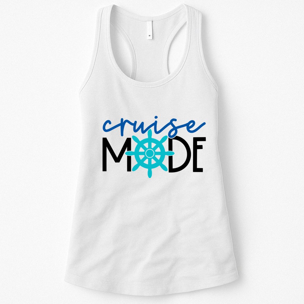Cruise Mode Cruise Ship Yacht Summertime Vacation Sea Summer Gift Womens Tank Top
