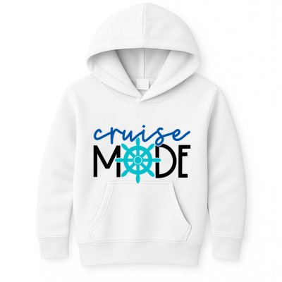 Cruise Mode Cruise Ship Yacht Summertime Vacation Sea Summer Gift Kids Hoodie