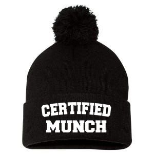 Certified Munch Pom Pom 12in Knit Beanie