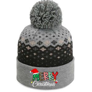 Cute Merry Christmas Matching Family Christmas The Baniff Cuffed Pom Beanie