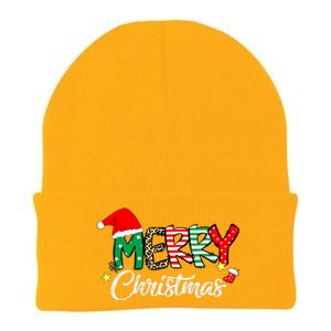 Cute Merry Christmas Matching Family Christmas Knit Cap Winter Beanie