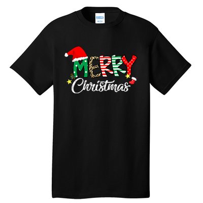 Cute Merry Christmas Matching Family Christmas Tall T-Shirt