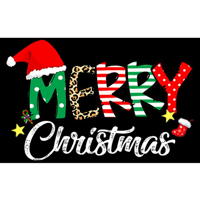 Cute Merry Christmas Matching Family Christmas Bumper Sticker