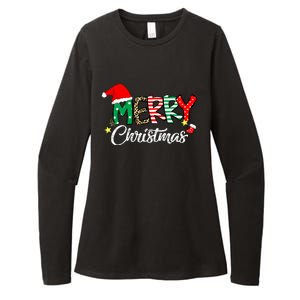 Cute Merry Christmas Matching Family Christmas Womens CVC Long Sleeve Shirt