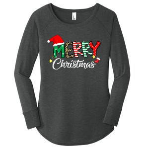 Cute Merry Christmas Matching Family Christmas Women's Perfect Tri Tunic Long Sleeve Shirt