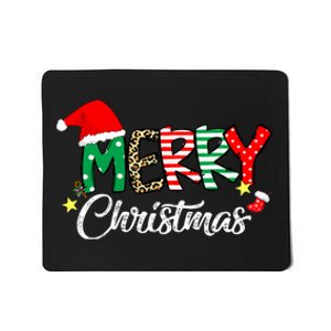 Cute Merry Christmas Matching Family Christmas Mousepad