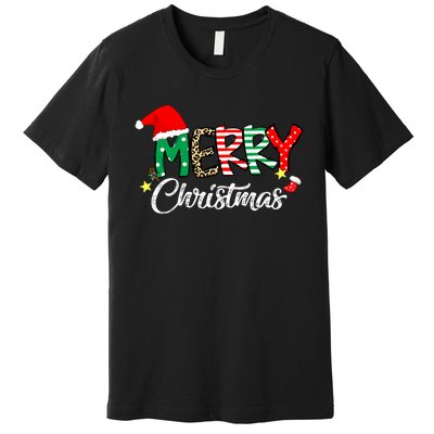 Cute Merry Christmas Matching Family Christmas Premium T-Shirt