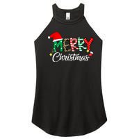 Cute Merry Christmas Matching Family Christmas Women's Perfect Tri Rocker Tank