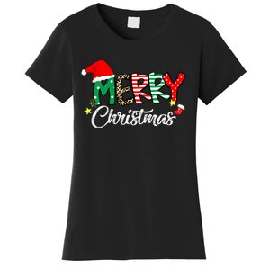 Cute Merry Christmas Matching Family Christmas Women's T-Shirt