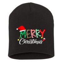 Cute Merry Christmas Matching Family Christmas Short Acrylic Beanie