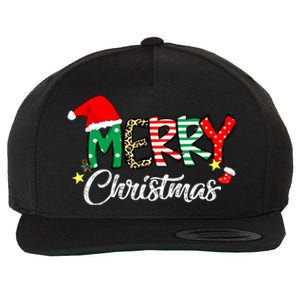 Cute Merry Christmas Matching Family Christmas Wool Snapback Cap