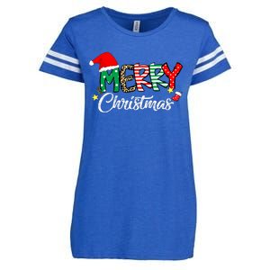 Cute Merry Christmas Matching Family Christmas Enza Ladies Jersey Football T-Shirt