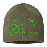 Cannabis Molecule Sustainable Beanie