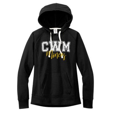 Cwm Miners Women's Fleece Hoodie