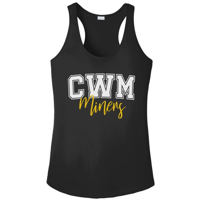 Cwm Miners Ladies PosiCharge Competitor Racerback Tank