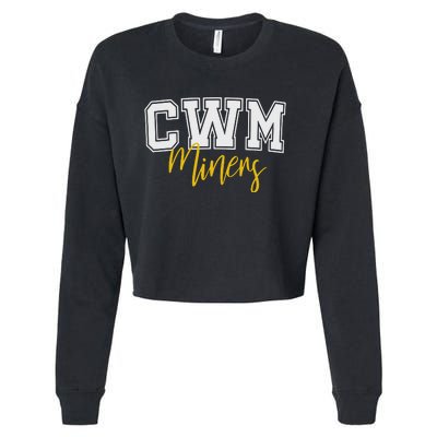 Cwm Miners Cropped Pullover Crew