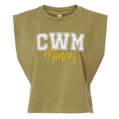 Cwm Miners Garment-Dyed Women's Muscle Tee