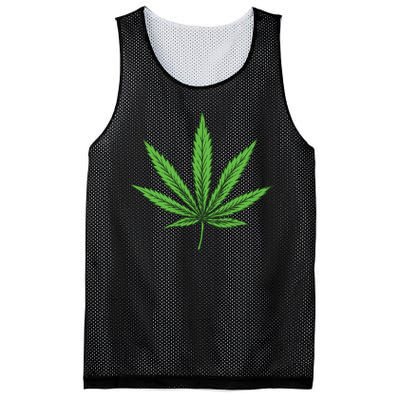 Cannabis Marijuana Mesh Reversible Basketball Jersey Tank