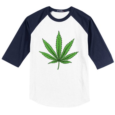 Cannabis Marijuana Baseball Sleeve Shirt