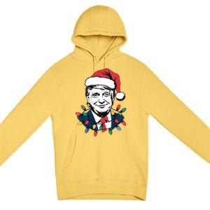 Christmas Maga Christmas Trump Funny Holiday Premium Pullover Hoodie