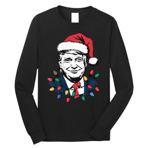 Christmas Maga Christmas Trump Funny Holiday Long Sleeve Shirt