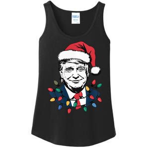 Christmas Maga Christmas Trump Funny Holiday Ladies Essential Tank