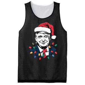 Christmas Maga Christmas Trump Funny Holiday Mesh Reversible Basketball Jersey Tank