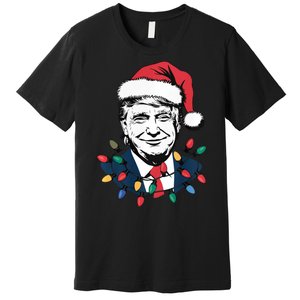 Christmas Maga Christmas Trump Funny Holiday Premium T-Shirt