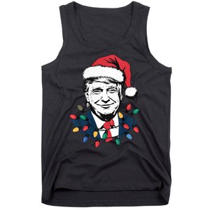 Christmas Maga Christmas Trump Funny Holiday Tank Top