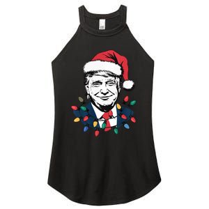 Christmas Maga Christmas Trump Funny Holiday Women's Perfect Tri Rocker Tank