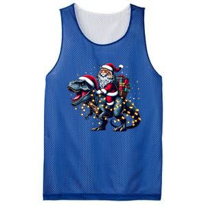 Cute Maine Coon Santa Hat Trex Christmas Maine Coon Owners Gift Mesh Reversible Basketball Jersey Tank