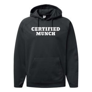 Certified Munch Performance Fleece Hoodie