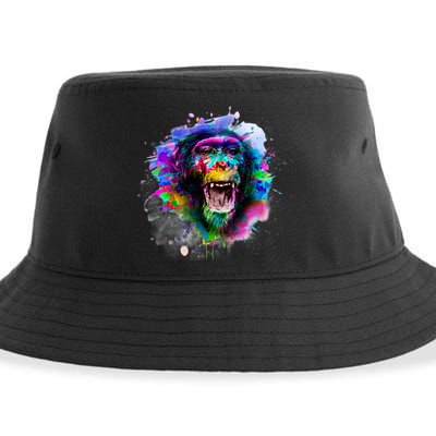 Colorful Monkey Sustainable Bucket Hat