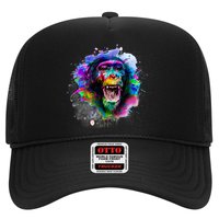 Colorful Monkey Trucker Hat