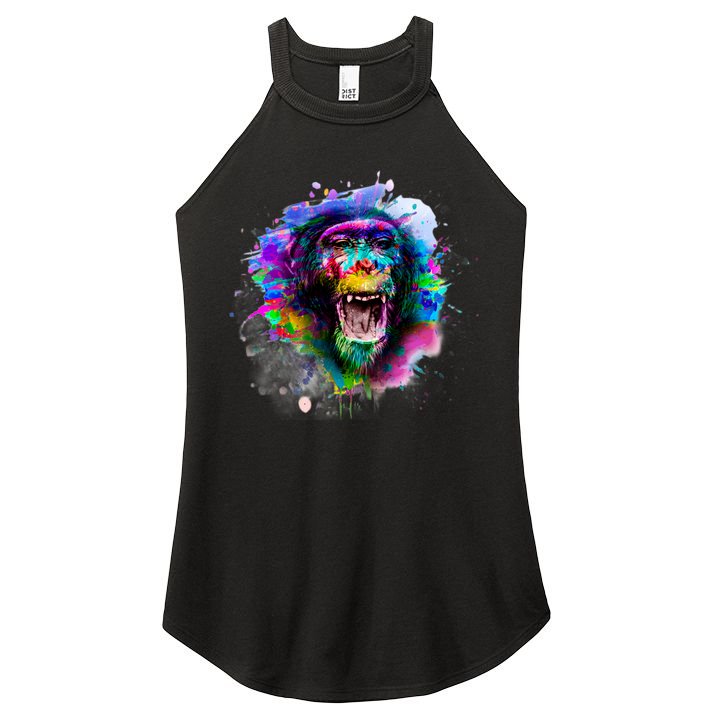 Colorful Monkey Women's Perfect Tri Rocker Tank
