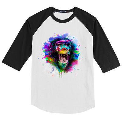 Colorful Monkey Kids Colorblock Raglan Jersey