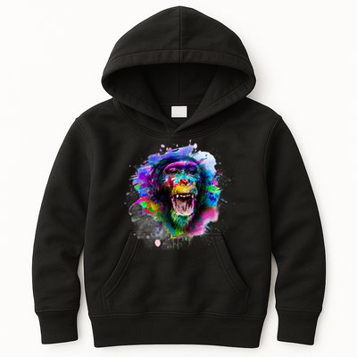 Colorful Monkey Kids Hoodie