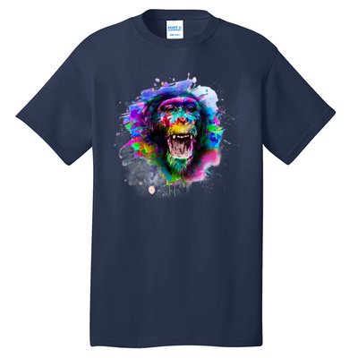 Colorful Monkey Tall T-Shirt