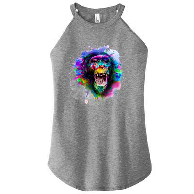 Colorful Monkey Women’s Perfect Tri Rocker Tank