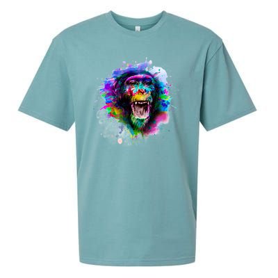 Colorful Monkey Sueded Cloud Jersey T-Shirt