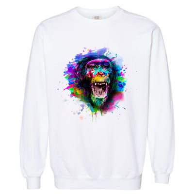 Colorful Monkey Garment-Dyed Sweatshirt