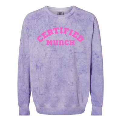 Certified Munch Colorblast Crewneck Sweatshirt