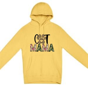 Cat Mama Premium Pullover Hoodie