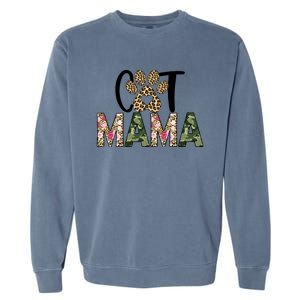 Cat Mama Garment-Dyed Sweatshirt