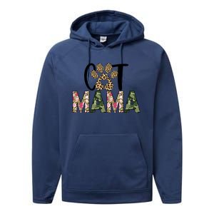 Cat Mama Performance Fleece Hoodie