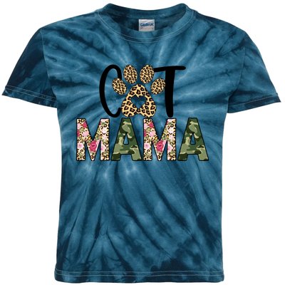 Cat Mama Kids Tie-Dye T-Shirt